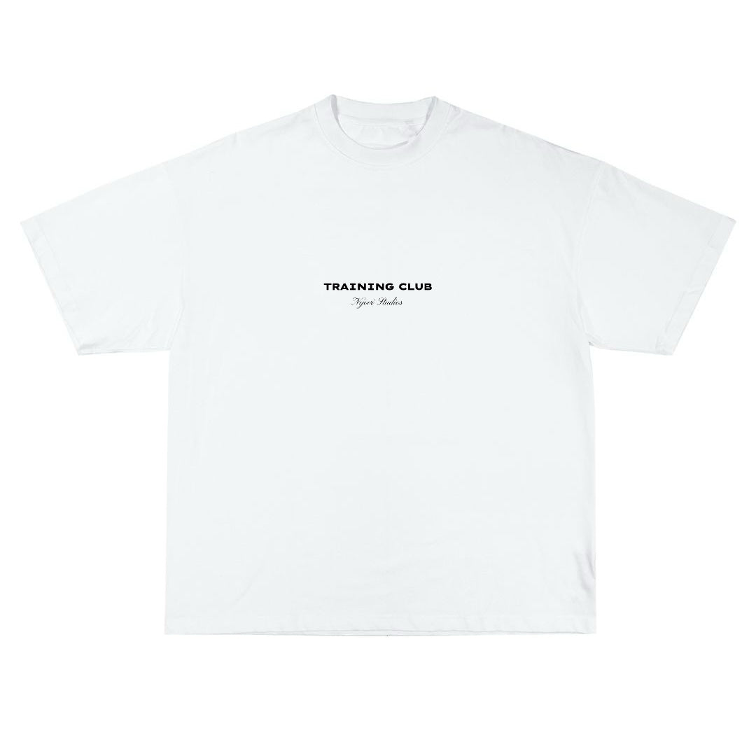 001 ‘Training Club’ White Tee