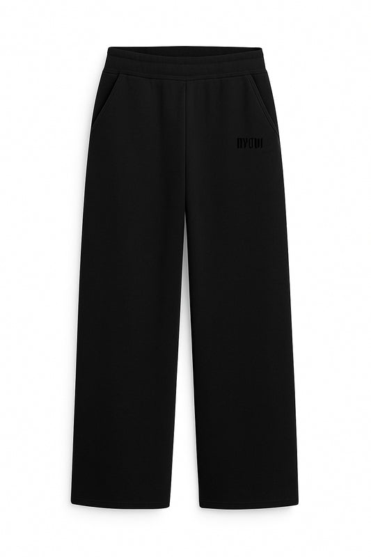 NEUTRALS SWEATPANTS - BLACK