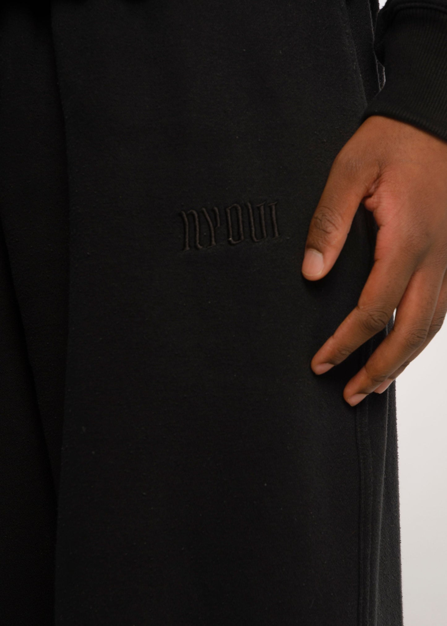 NEUTRALS SWEATPANTS - BLACK