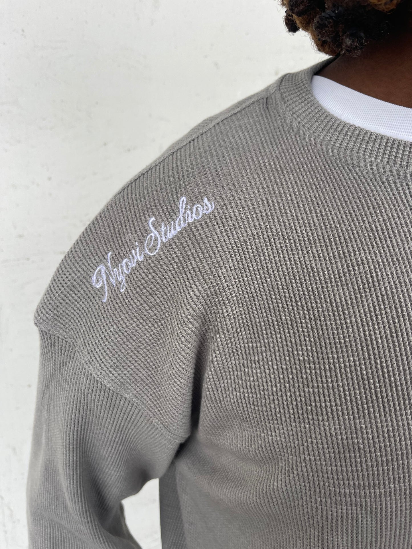 Residual’ Knit Waffle L/S