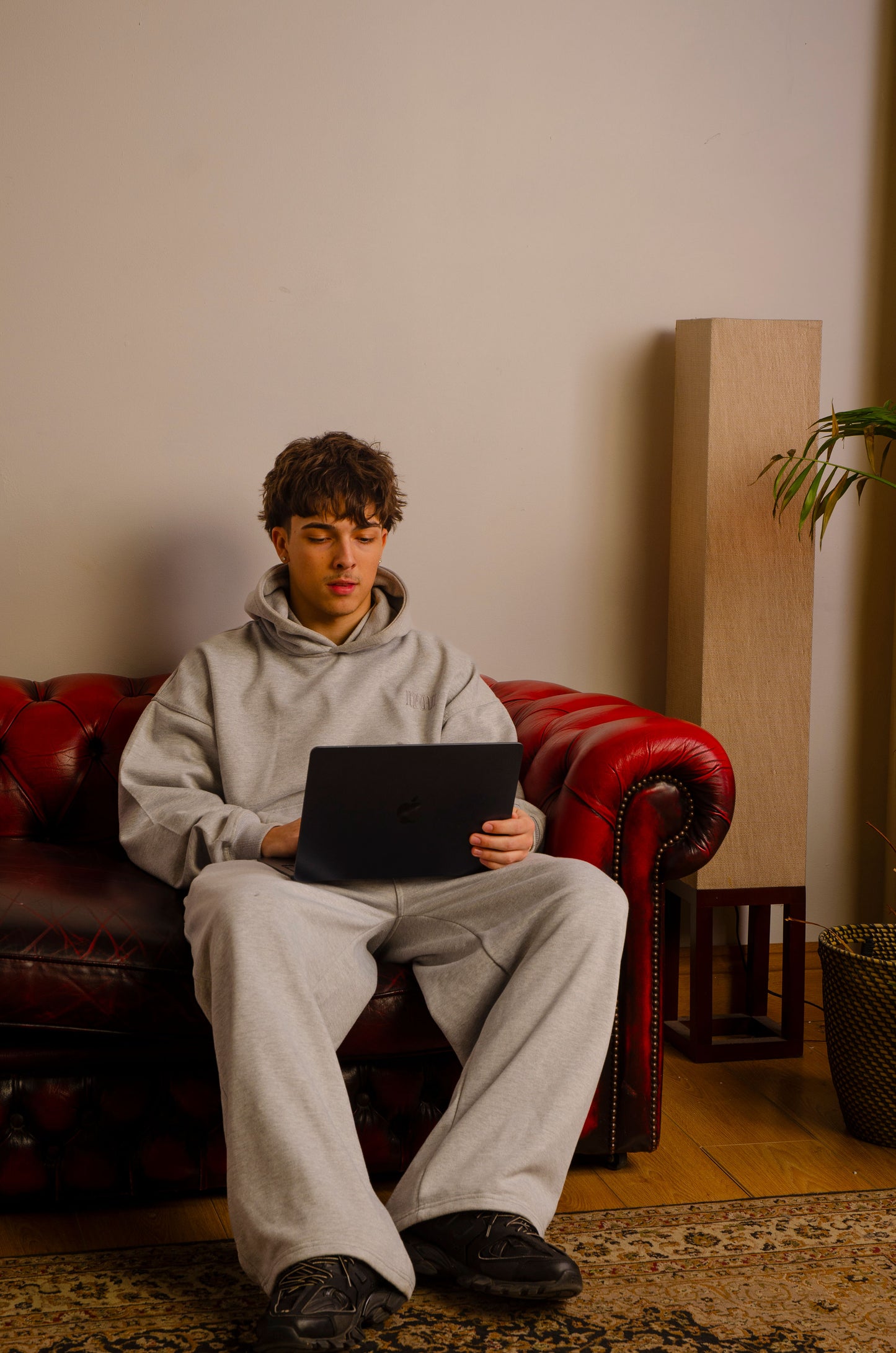 NEUTRALS SWEATPANTS - GREY