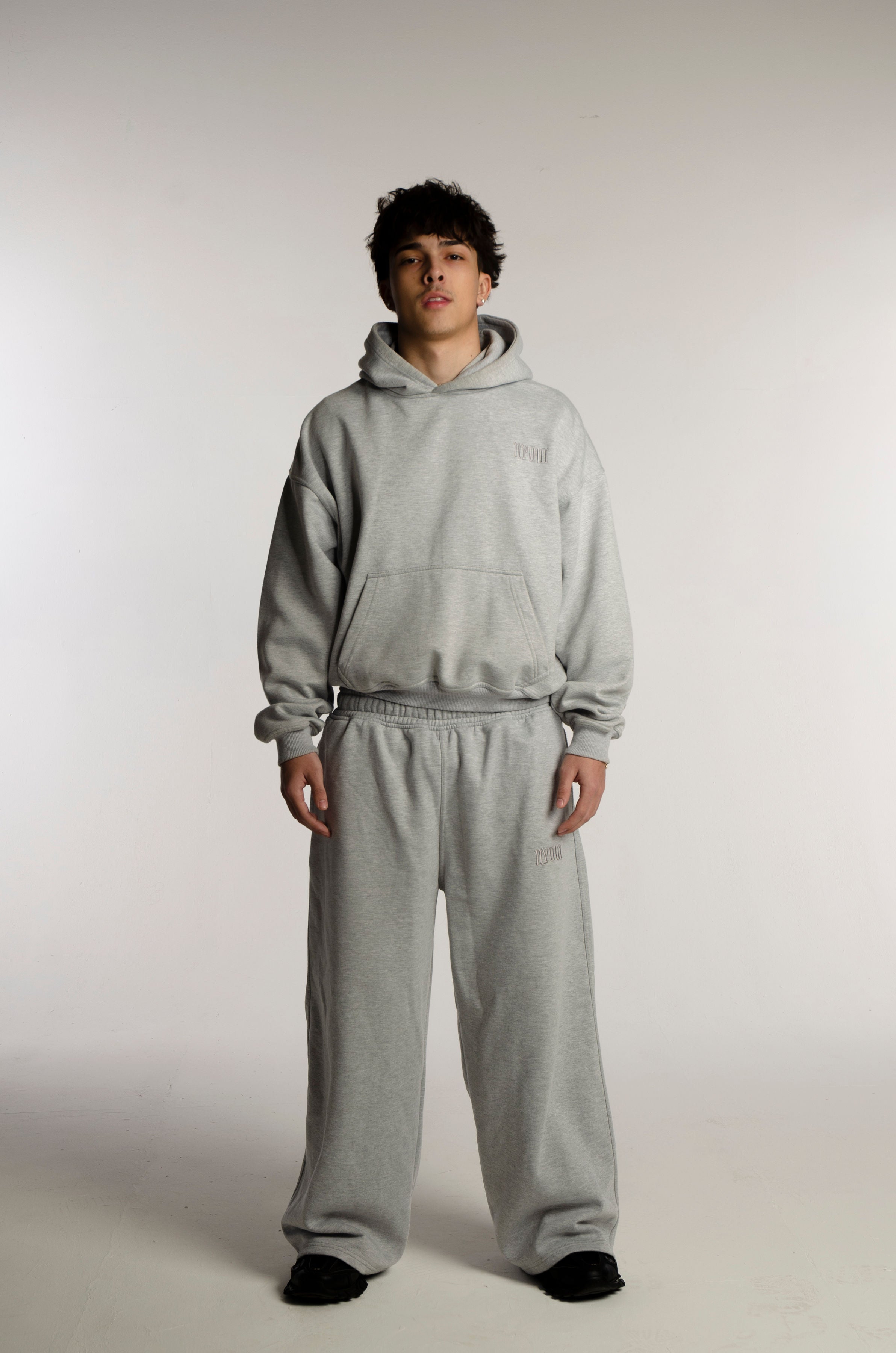 NEUTRALS HOODIE - GREY – NYOVI STUDIOS